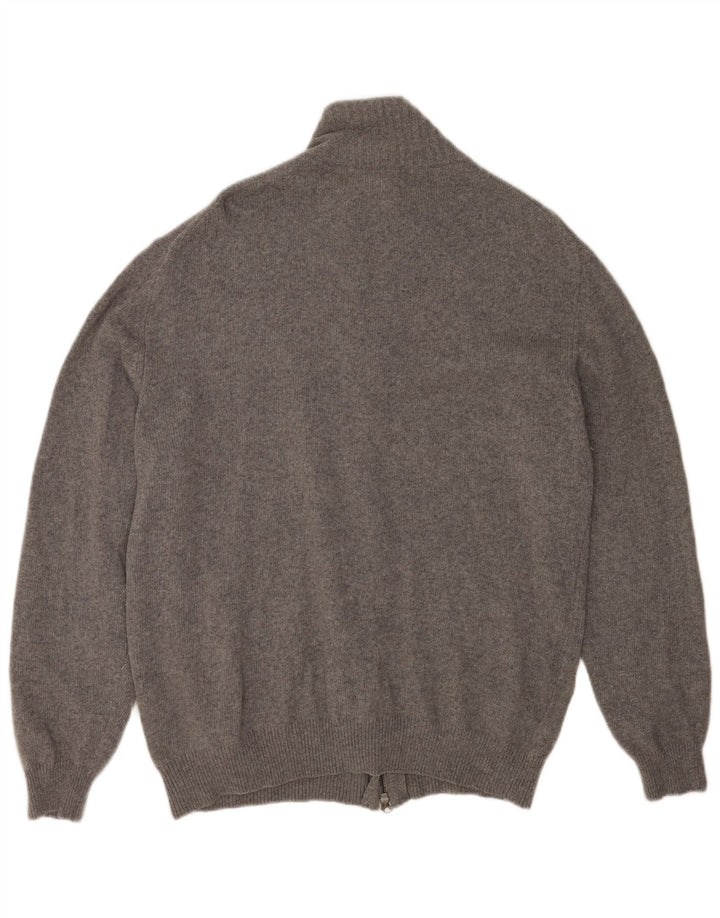 Pulover cardigan pentru bărbați Rifle 2XL Lână gri