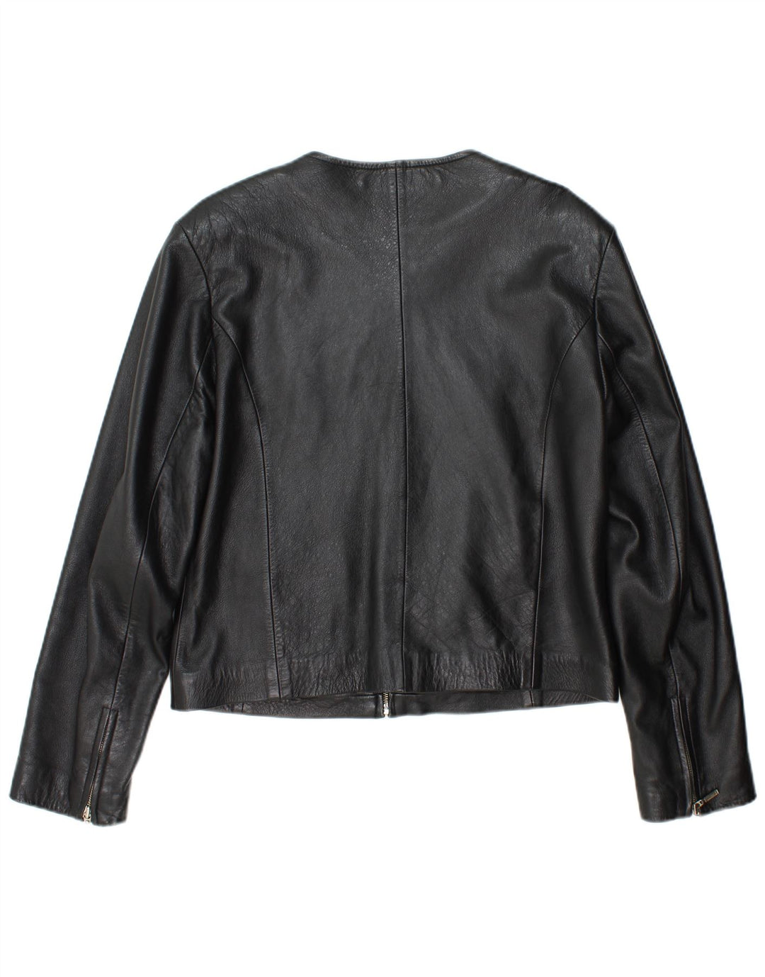 Jachetă de piele pentru femei RABERG EU 42, mare, neagră