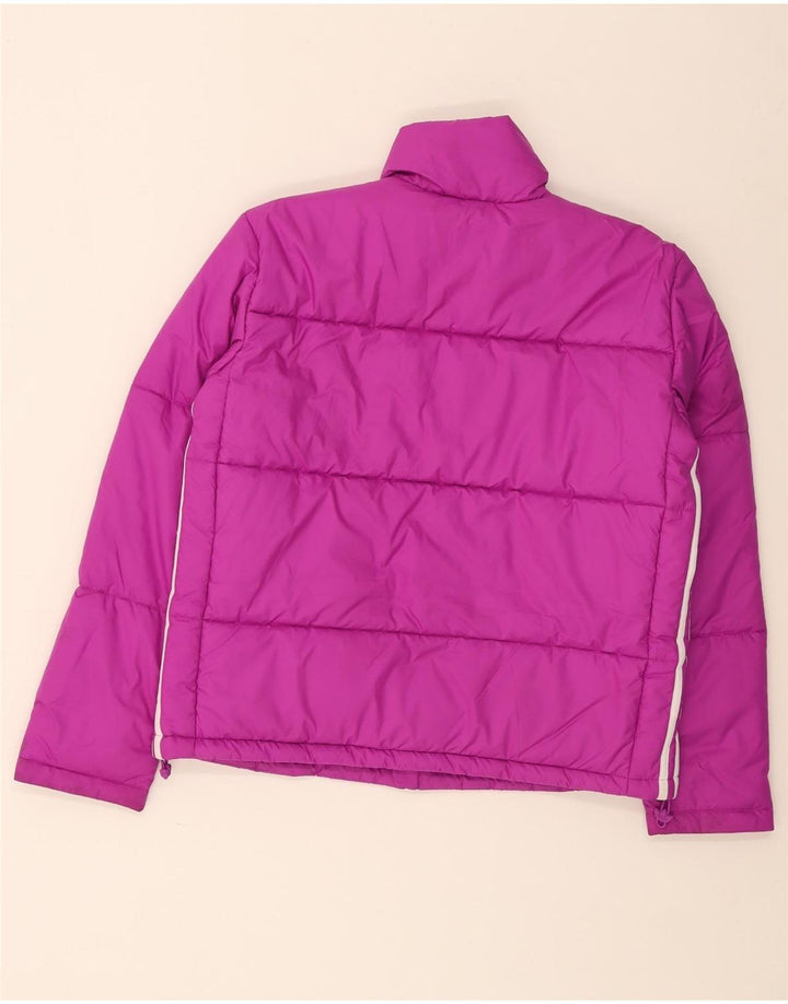 Jachetă căptușită supradimensionată pentru femei Adidas UK 10 Poliester violet mic
