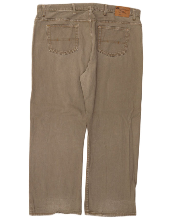 Pantaloni casual drepti pentru bărbați Marks & Spencer W42 L29 bumbac gri