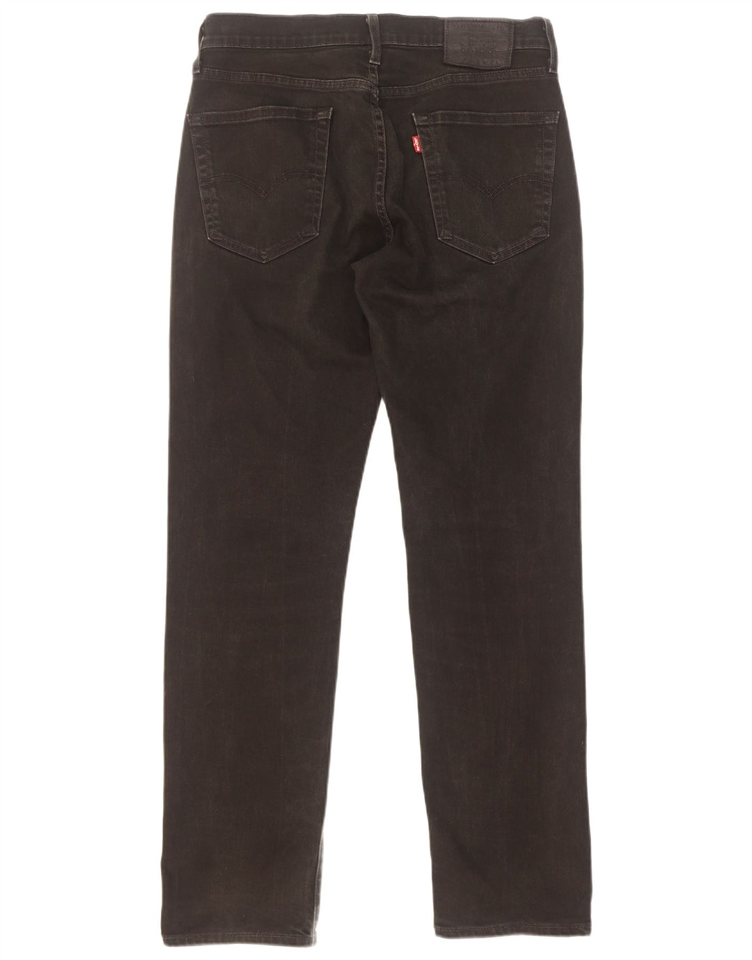Blugi drepti pentru bărbați Levi's W30 L32 bumbac negru