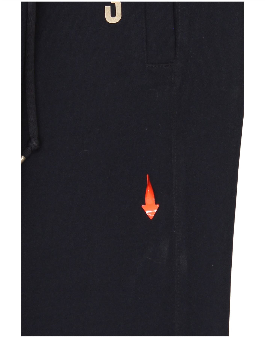 VINTAGE Pantaloni de trening pentru femei UK 14 Medium Bleumarin Poliamidă