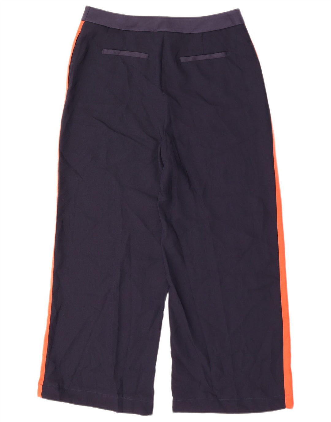 Pantaloni casual Boden pentru femei UK 12 Medium W32 L26 Bleumarin Colorblock