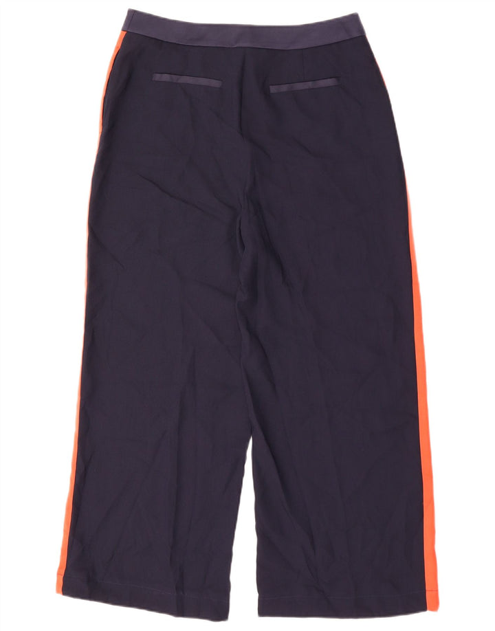 Pantaloni casual Boden pentru femei UK 12 Medium W32 L26 Bleumarin Colorblock