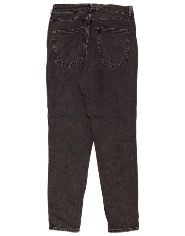 Blugi slim pentru femei Topshop UK 14 Medium W30 L29 Bumbac negru