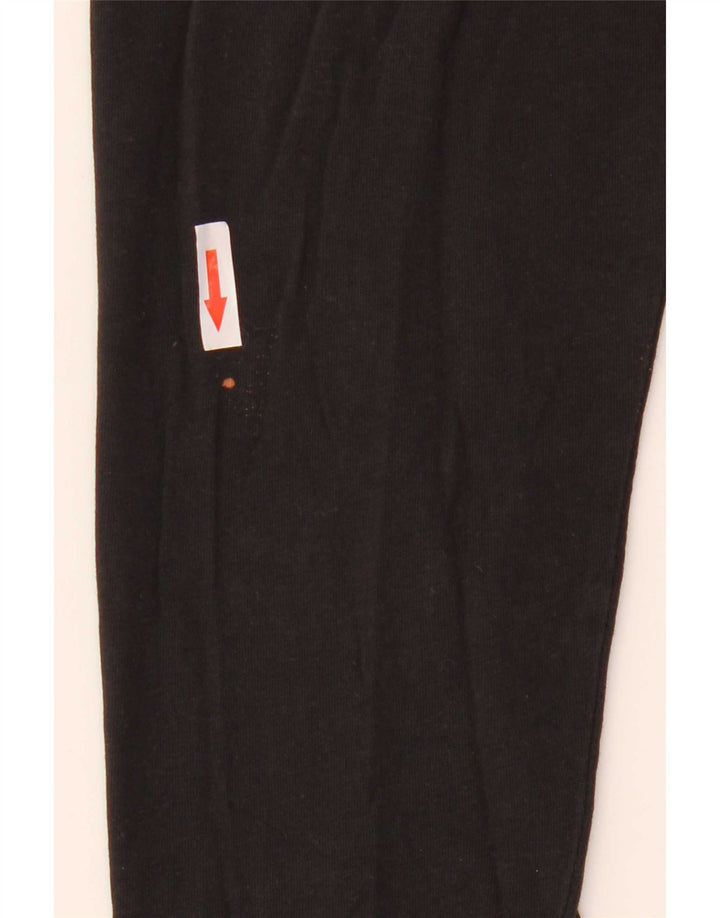 Timberland Slim Fit Top cu mânecă lungă, mare, negru, bumbac