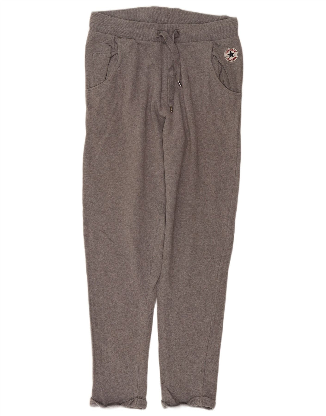 CONVERSE Pantaloni de trening pentru bărbați Joggeri mari, gri bumbac
