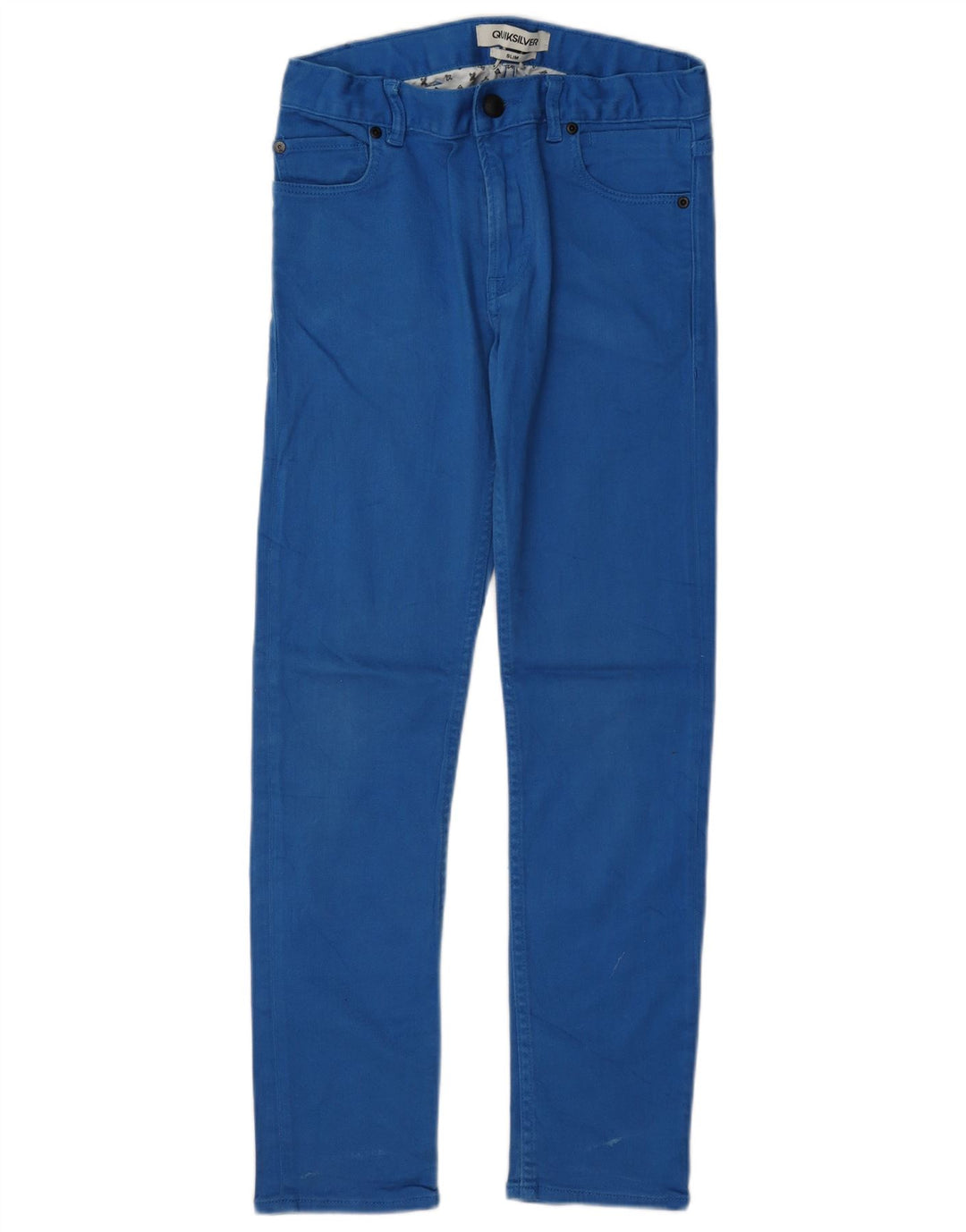 Blugi slim pentru femei Quiksilver W28 L29 Bumbac albastru
