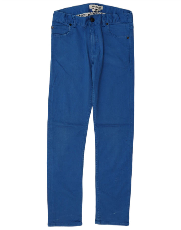 Blugi slim pentru femei Quiksilver W28 L29 Bumbac albastru
