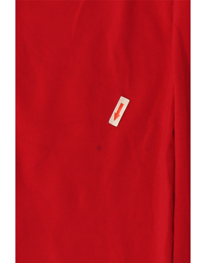 Pantaloni de trening Reebok pentru femei UK 12 Medium Red Nylon