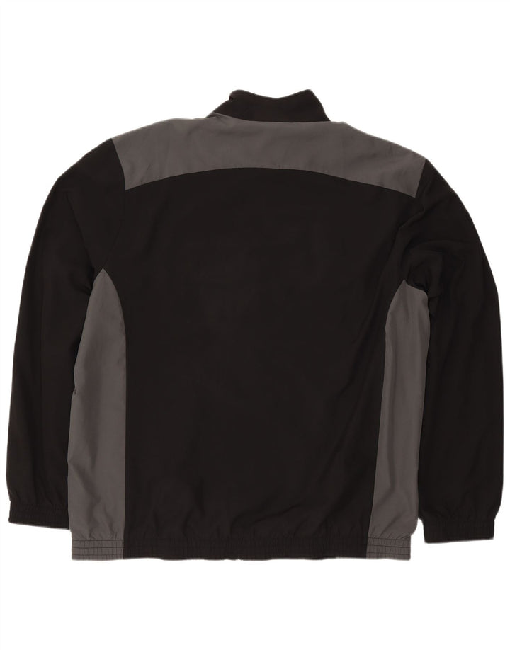 Jachetă de trening pentru bărbați Puma, 2XL, poliester color bloc negru