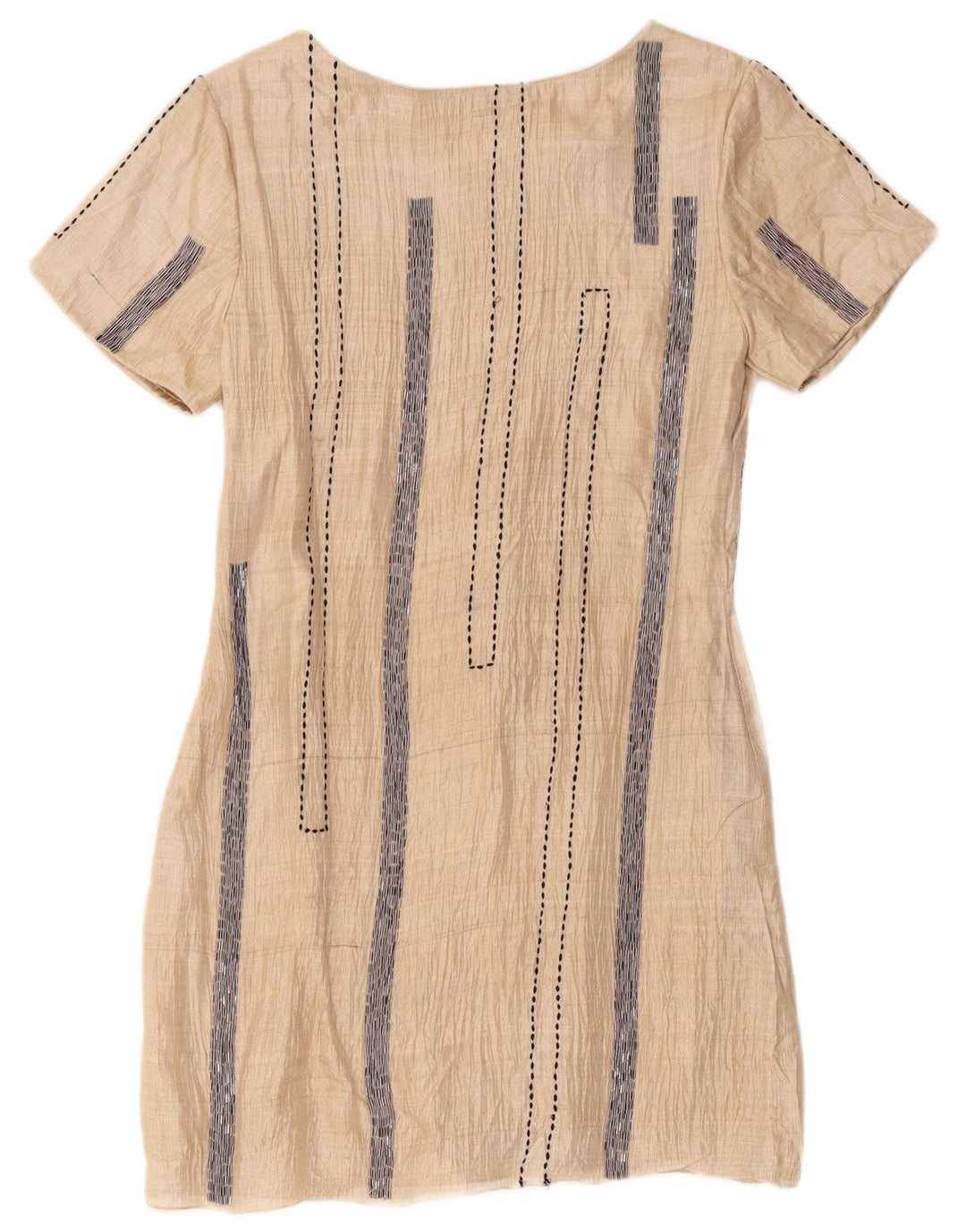Rochie schimbătoare pentru femei Aftershock UK 14 mare, bej, cu dungi