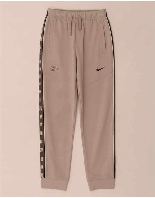 Nike Boys Dri Fit Tracksuit Trousers Joggers 12-13 Years Large Grey
