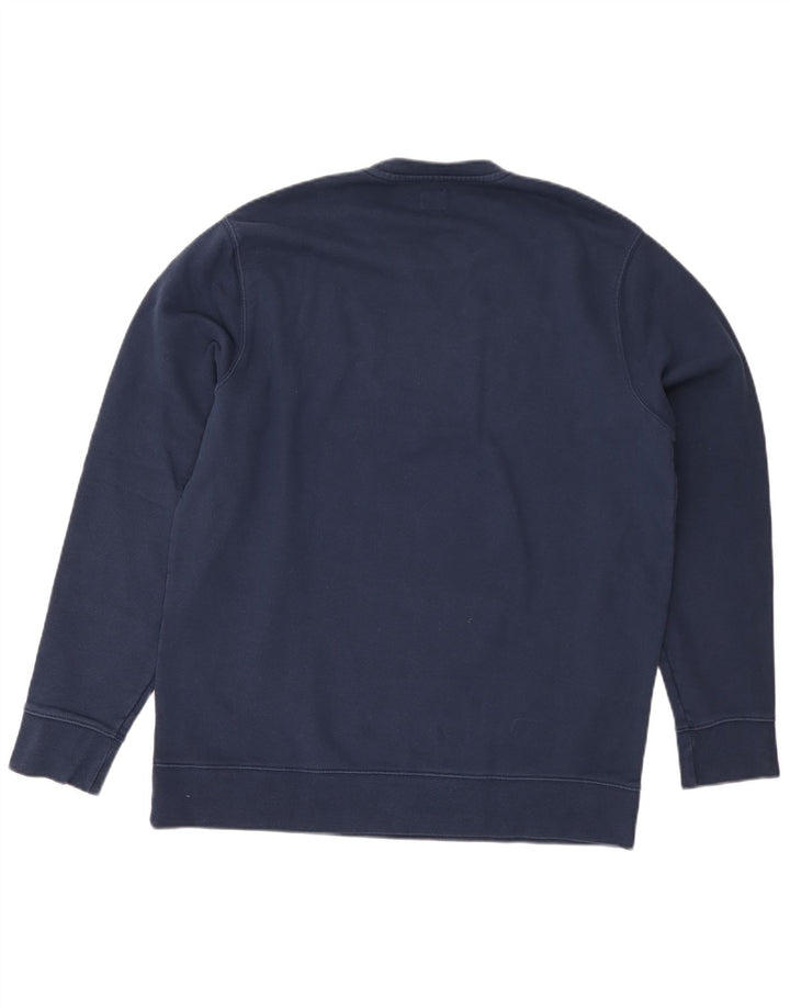 Hanorac standard pentru bărbați LEVI'S Pulover mare din bumbac bleumarin