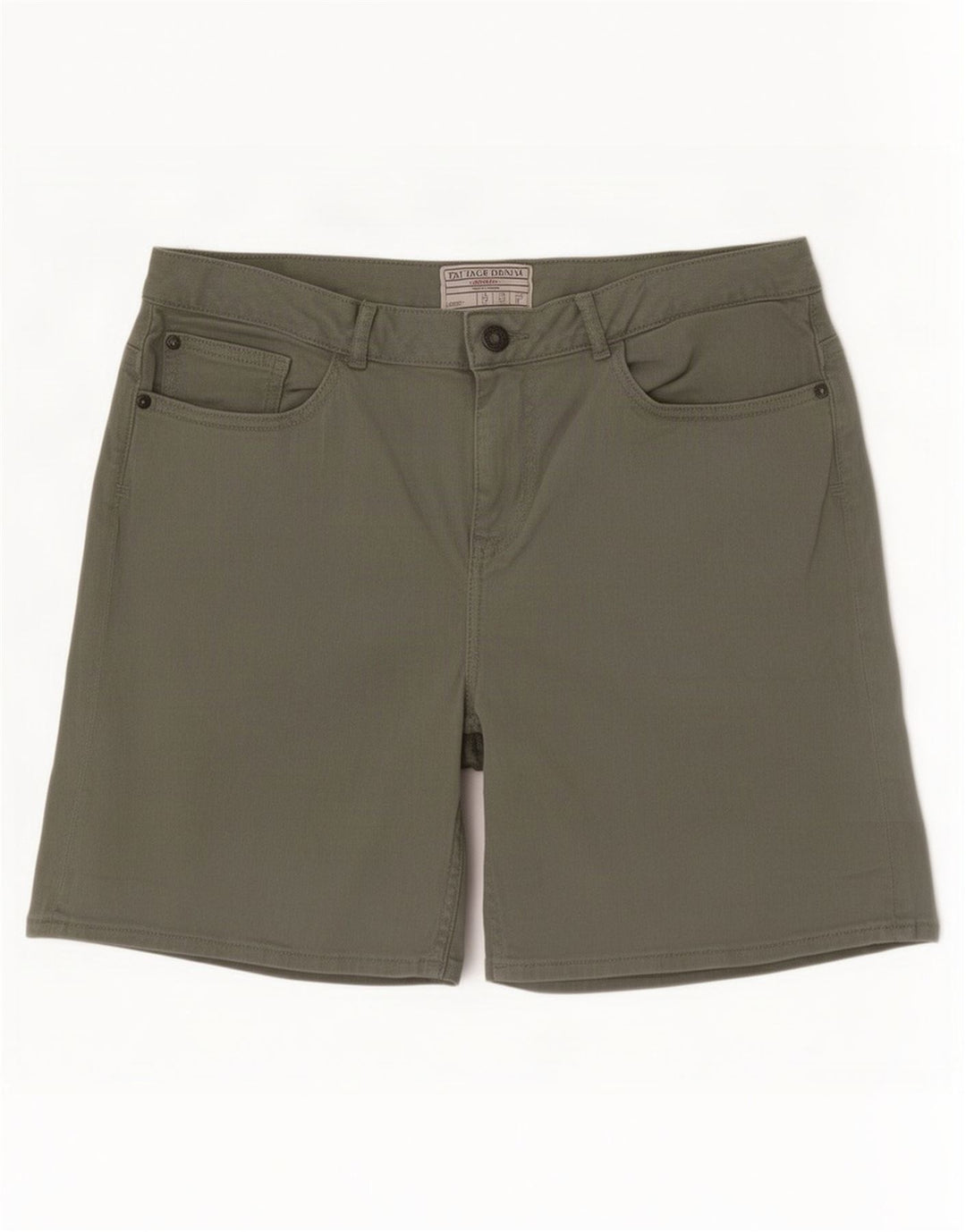 Pantaloni scurți din denim pentru femei Fat Face UK 12 Medium W30 Bumbac verde