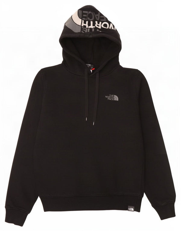 The North Face Mens Graphic Hoodie Jumper Small Black Cotton