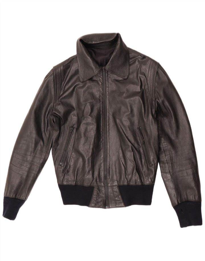 Bomber Vintage pentru bărbați UK 34 XS Negru