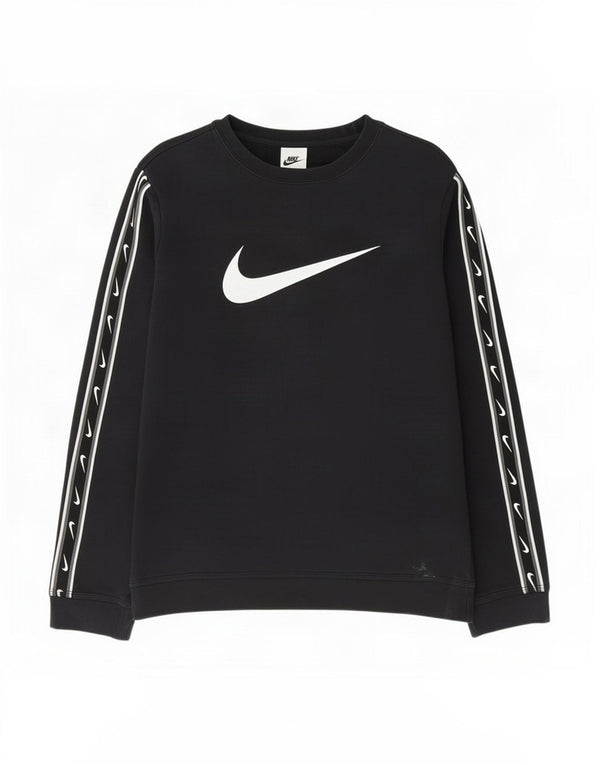 Pulover Nike cu grafic pentru femei UK 18 XL, bumbac negru