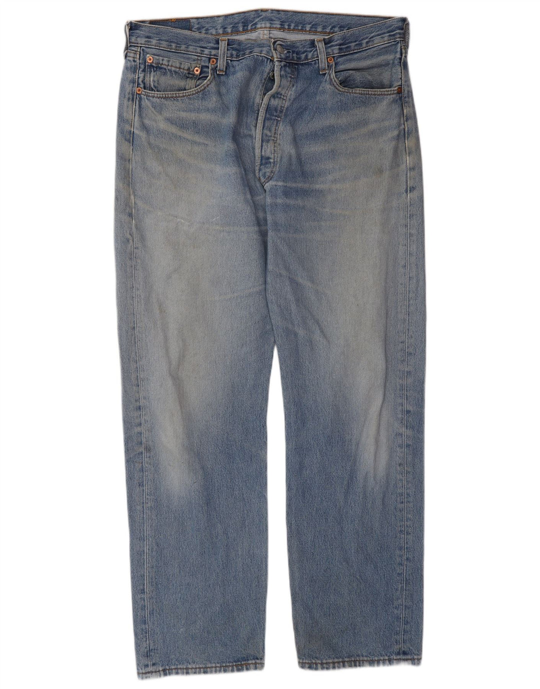 Blugi drepti pentru bărbați Levi's W38 L32 Bumbac albastru