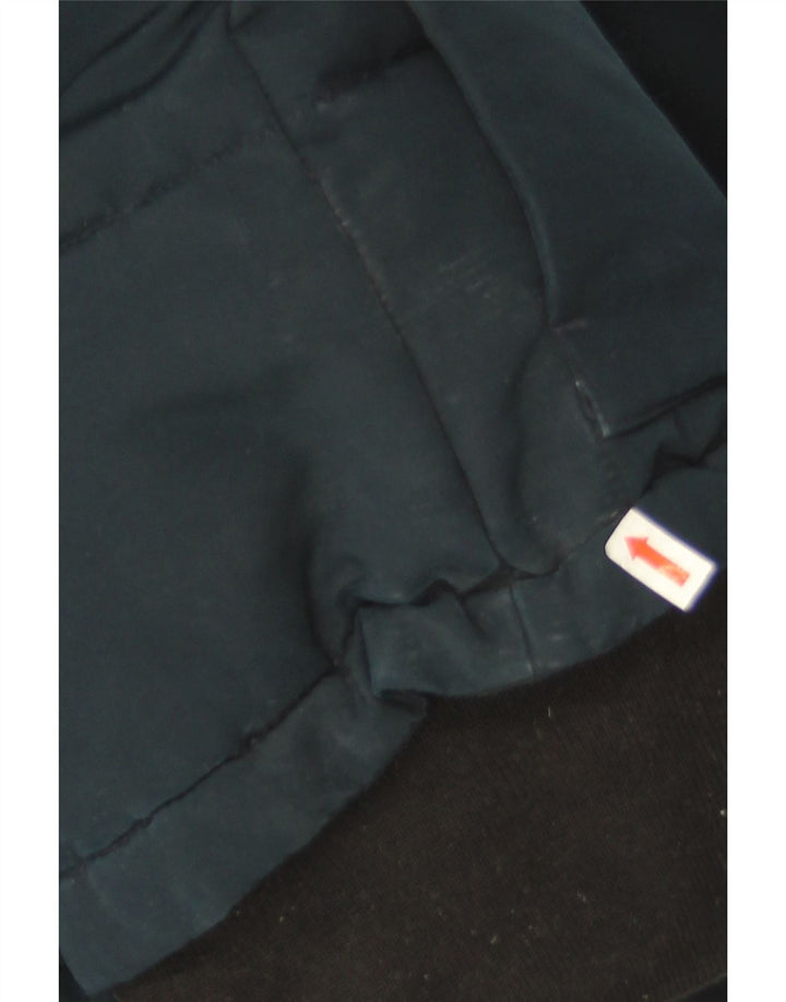 Jachetă căptușită cu glugă supradimensionată Superdry pentru femei UK 8 Small Bleumarin