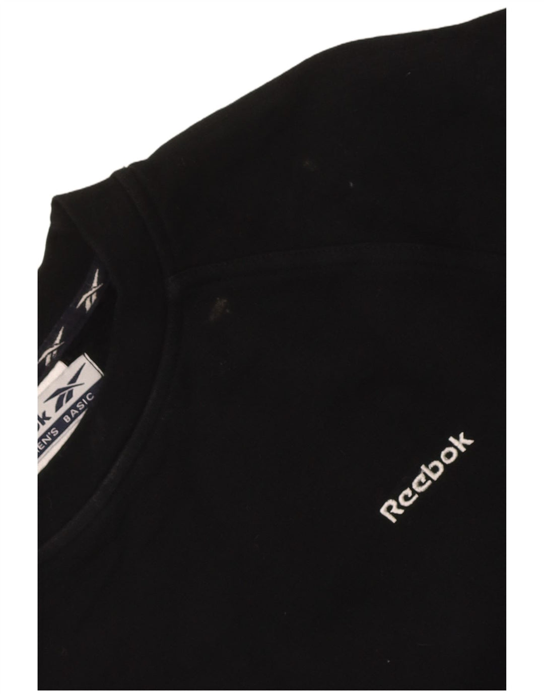 Pulover Reebok pentru femei, UK 12, bumbac mediu negru