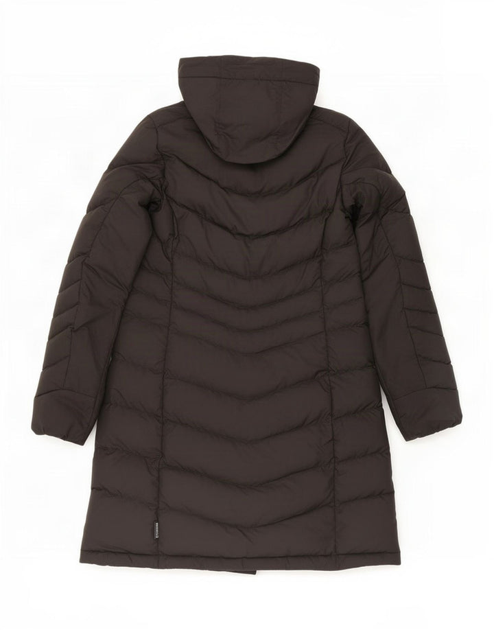 Jack Wolfskin Jachetă căptușită cu glugă pentru femei UK 10/12 Poliester mediu negru