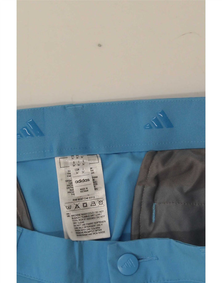Pantaloni scurți chino pentru bărbați Adidas W34 Poliester albastru mare