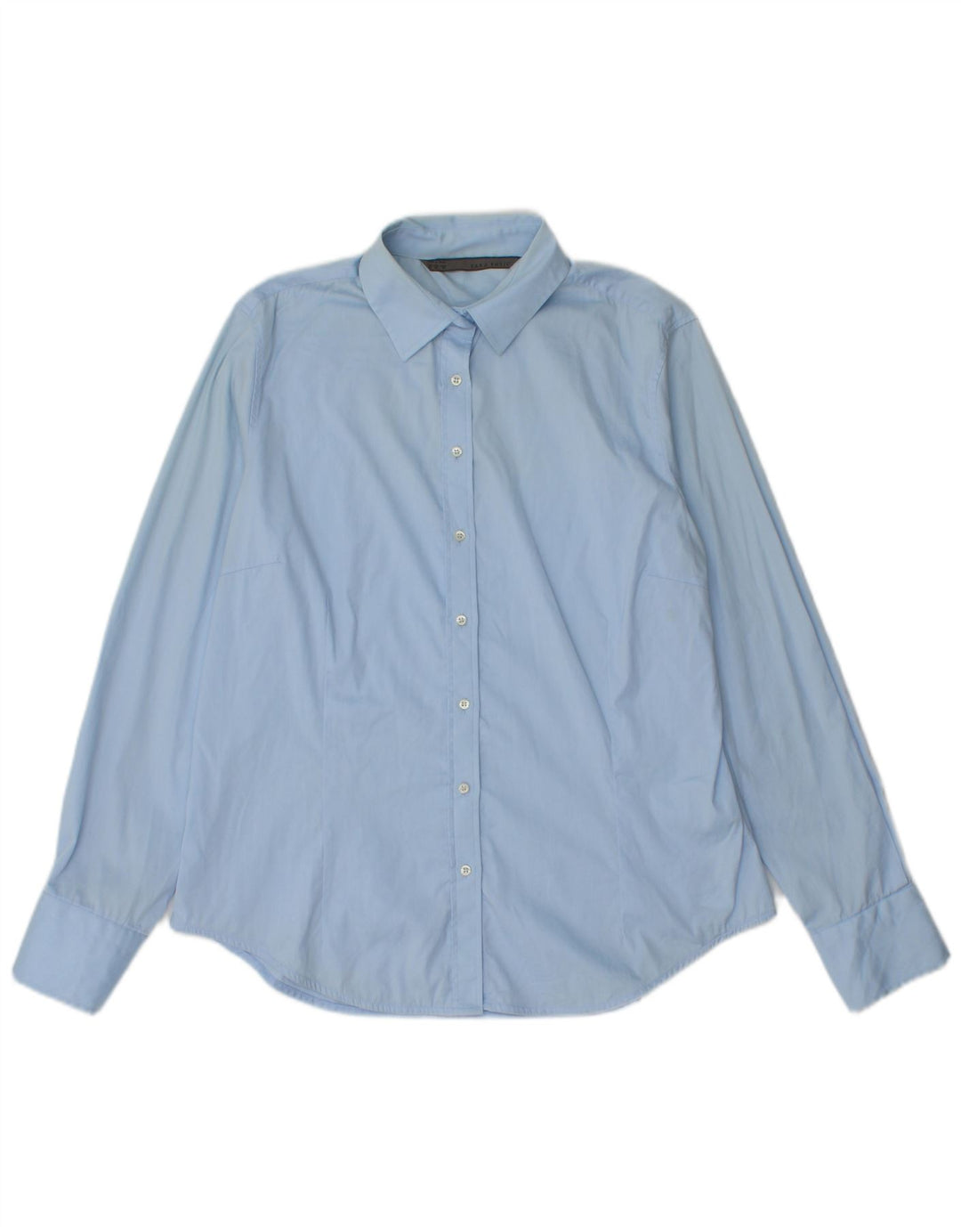 Cămașă pentru femei Zara UK 18 XL Bumbac albastru