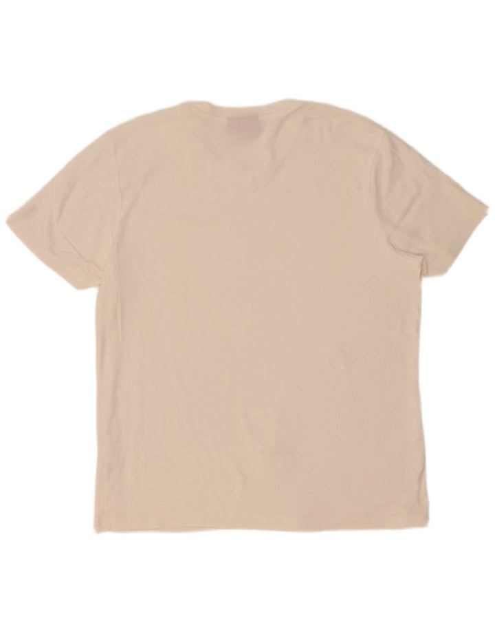 Tricou pentru bărbați Hugo Boss Top XL Bumbac alb