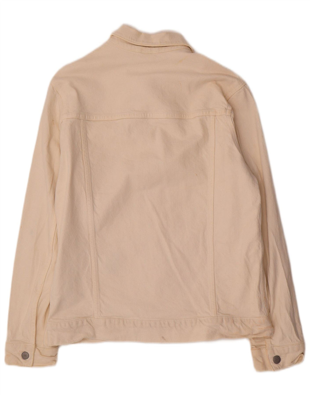 Jachetă de blugi pentru bărbați Zara UK 38 Medium Beige Lyocell