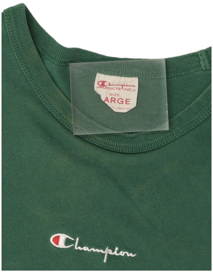 Tricou pentru bărbați Champion Top mare verde