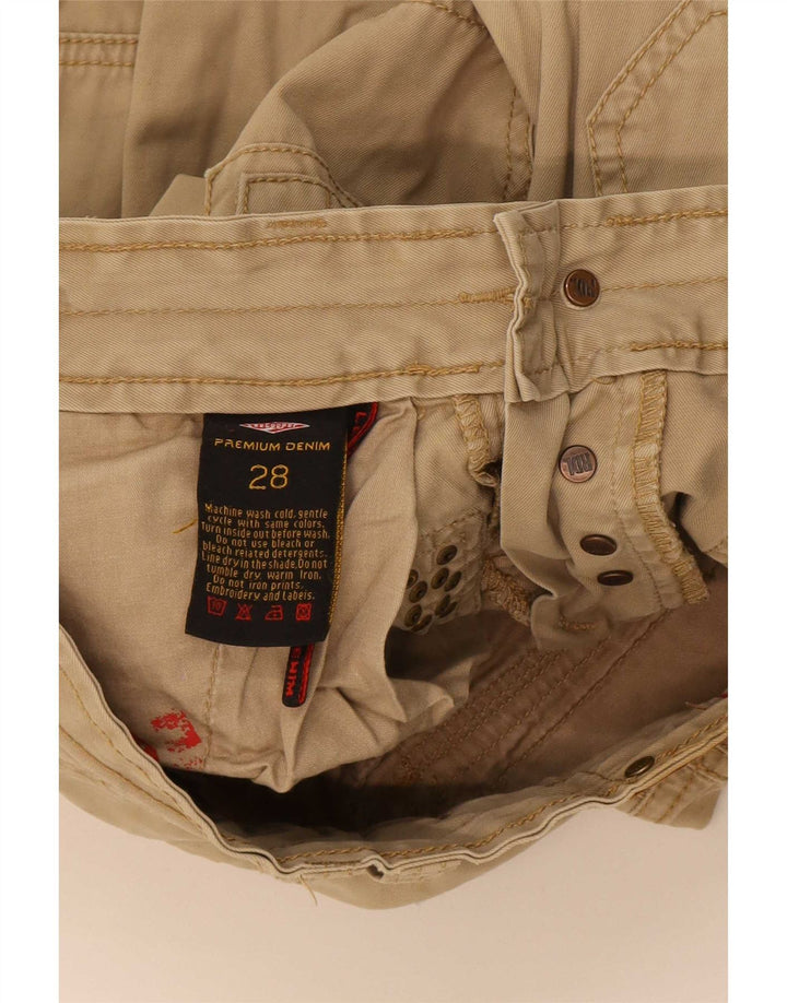 Pantaloni cargo drepti pentru bărbați Lee Cooper W28 L32 bumbac bej