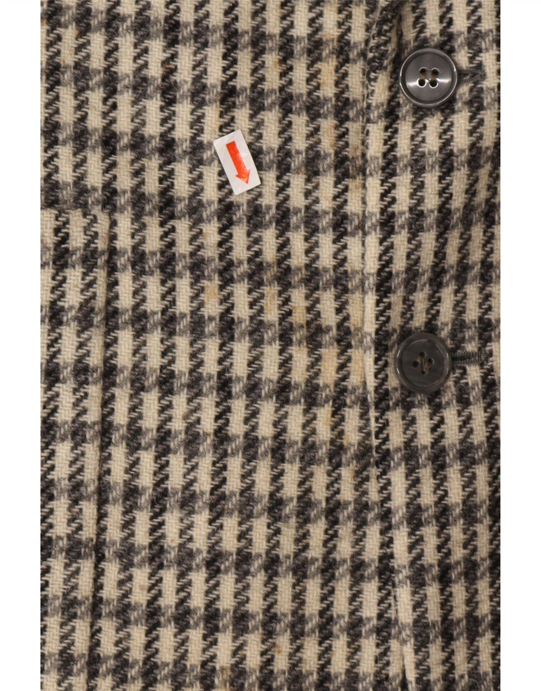 DEI FILZI Jachetă pentru bărbați cu 3 nasturi IT 48 Medium Gri Houndstooth