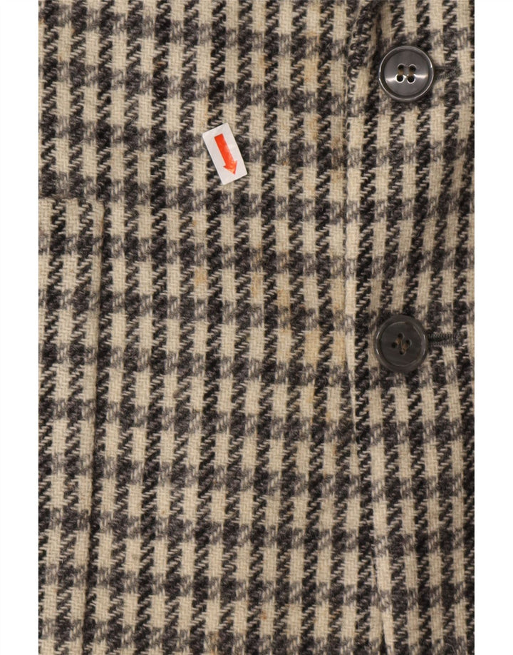 DEI FILZI Jachetă pentru bărbați cu 3 nasturi IT 48 Medium Gri Houndstooth