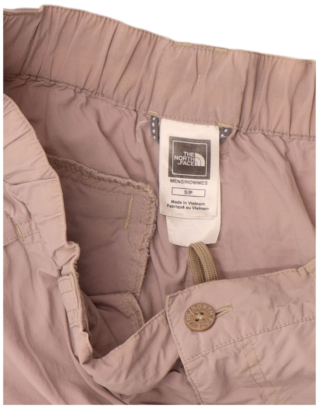 Pantaloni scurți cargo pentru bărbați THE NORTH FACE Small W28 Beige Nylon