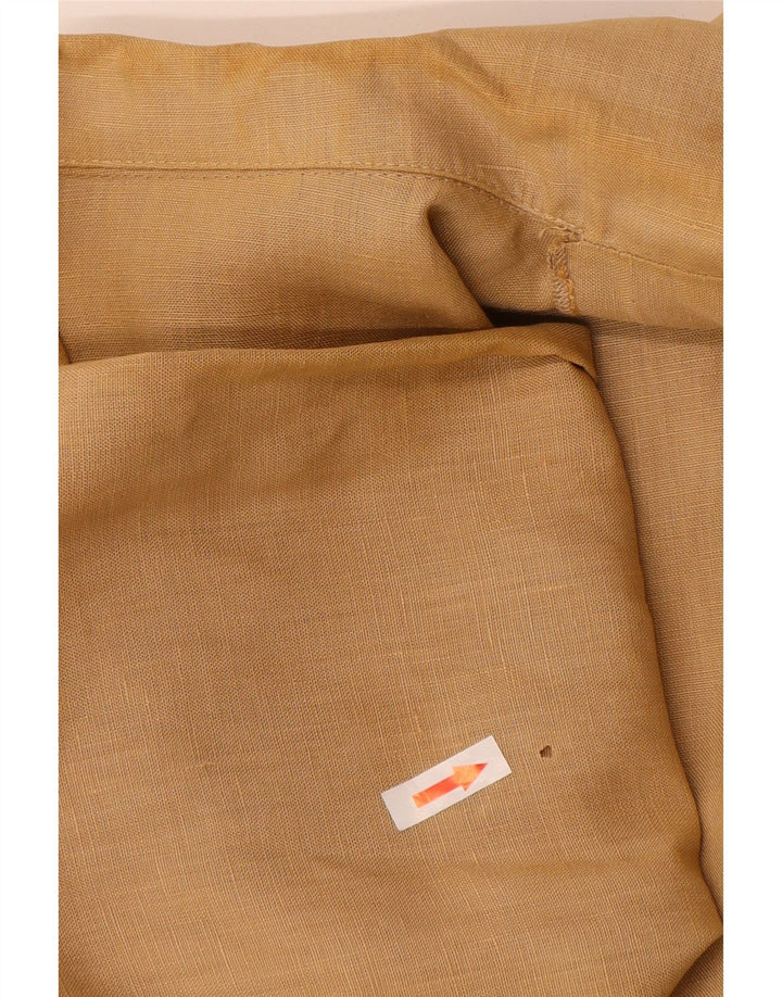 Blazer Vintage pentru femei cu 1 nasture, UK 16, mare, bej