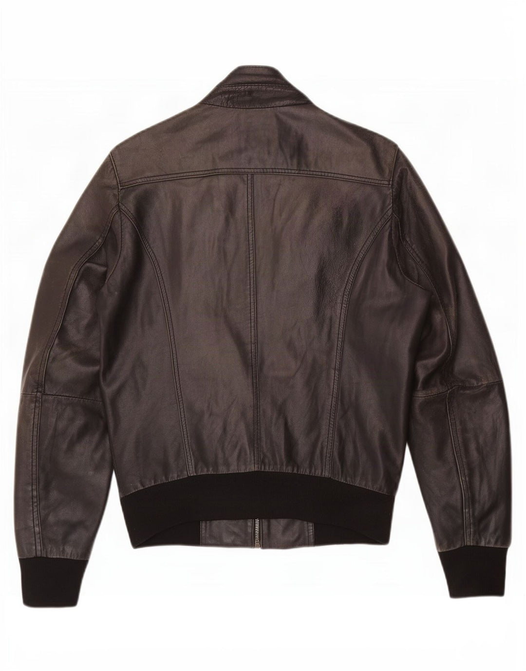 C.D.P. Jachetă de piele pentru bărbați IT 46 Small Black