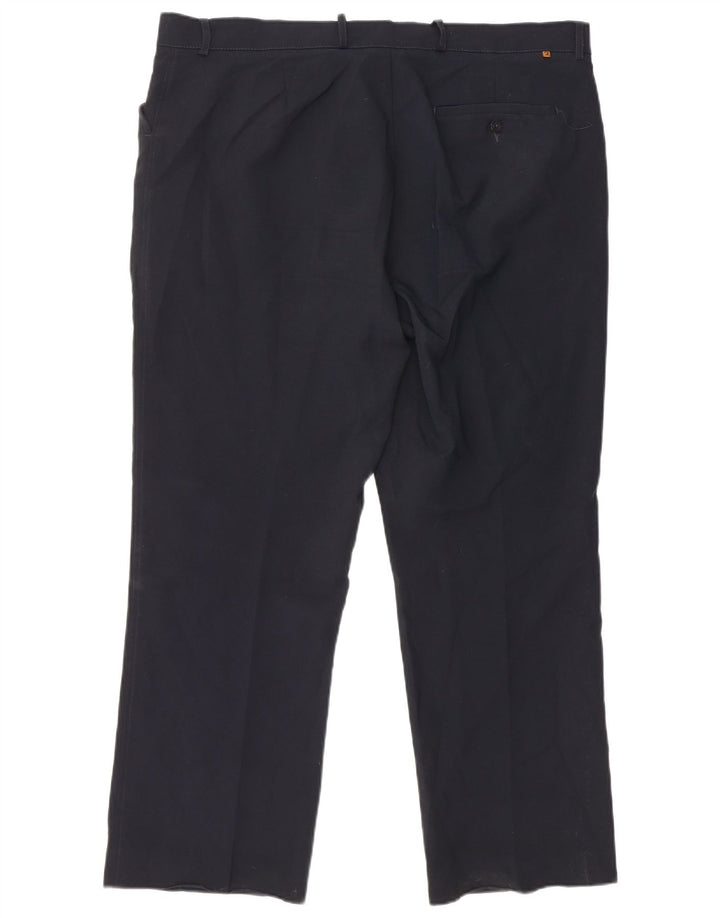 Pantaloni casual drepti Farah Bărbați L40 L29 Poliester bleumarin