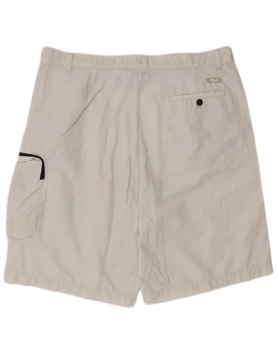 Pantaloni scurți cargo Fila pentru bărbați IT 54 2XL W38 Alb