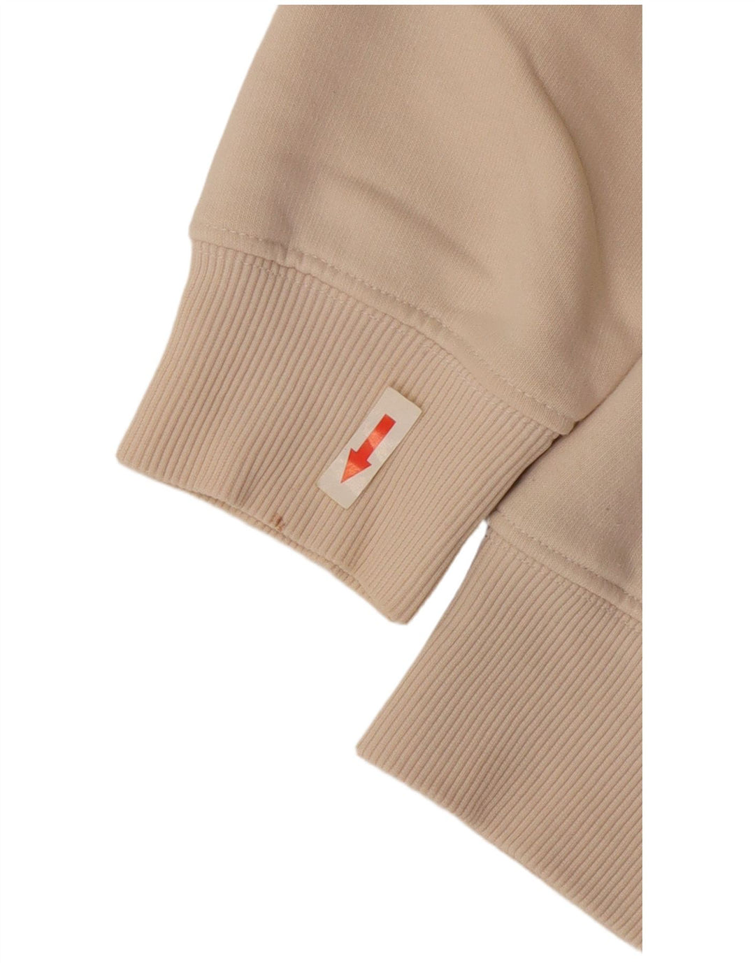 Hanorac grafic pentru bărbați Alpha Industries Pulover Bumbac mediu bej