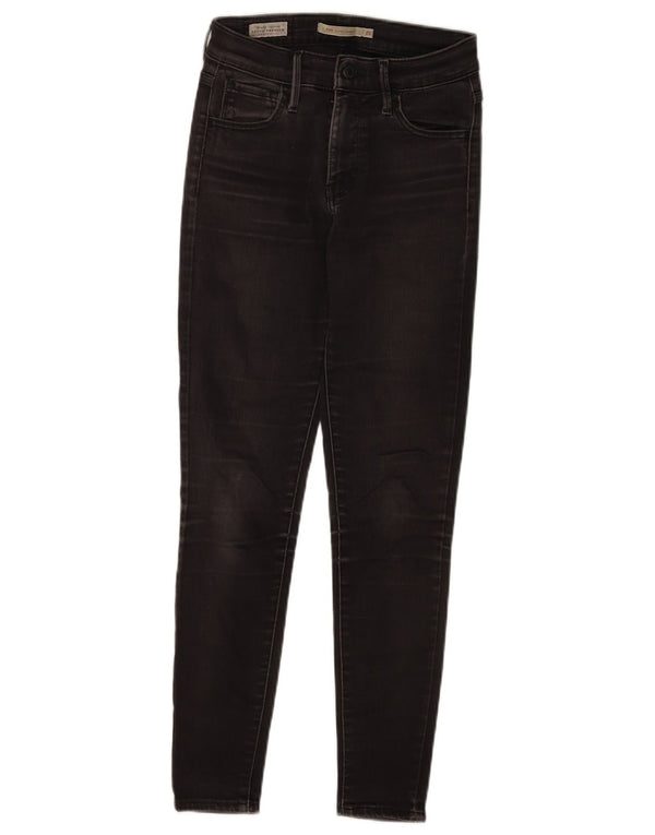 Blugi Levi's 720 Super Skinny pentru femei W25 L28 bumbac negru