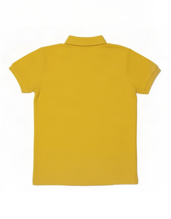 Tricou Polo Benetton Băieți 13-14 Ani 3XL Bumbac Galben