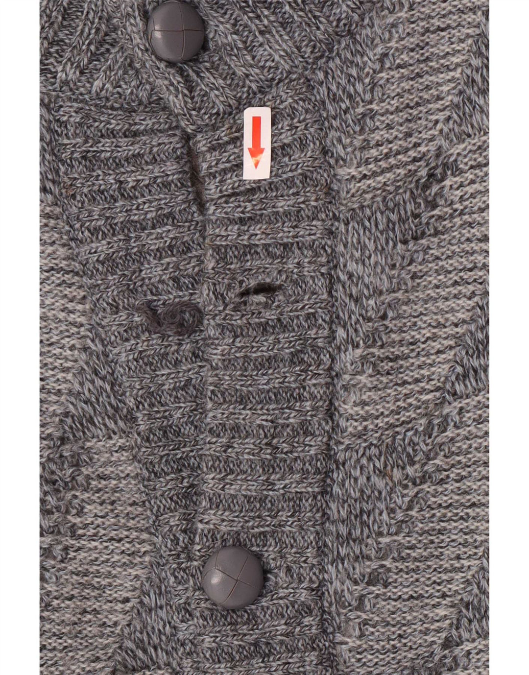 Cardigan Vintage pentru bărbați, mare, albastru, geometric