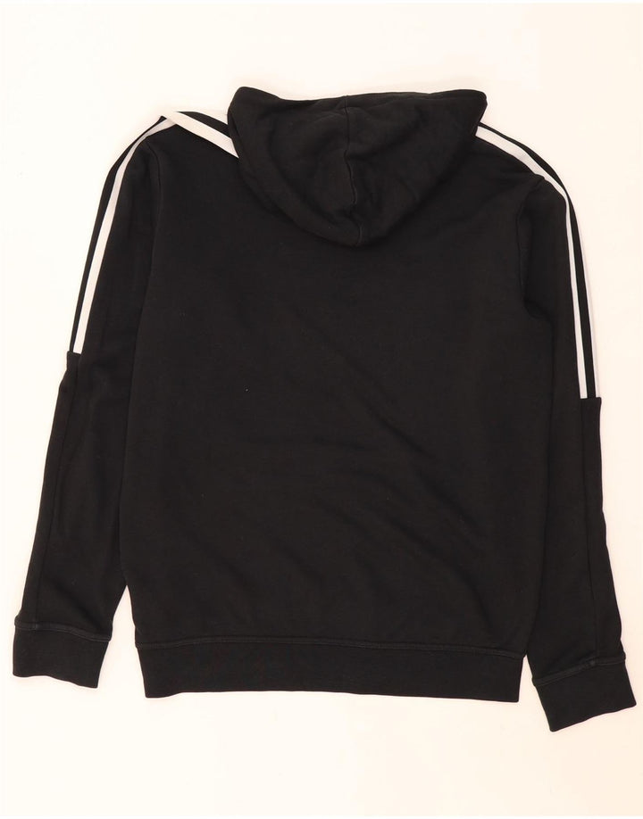 Pulover Adidas pentru bărbați, bumbac mediu negru