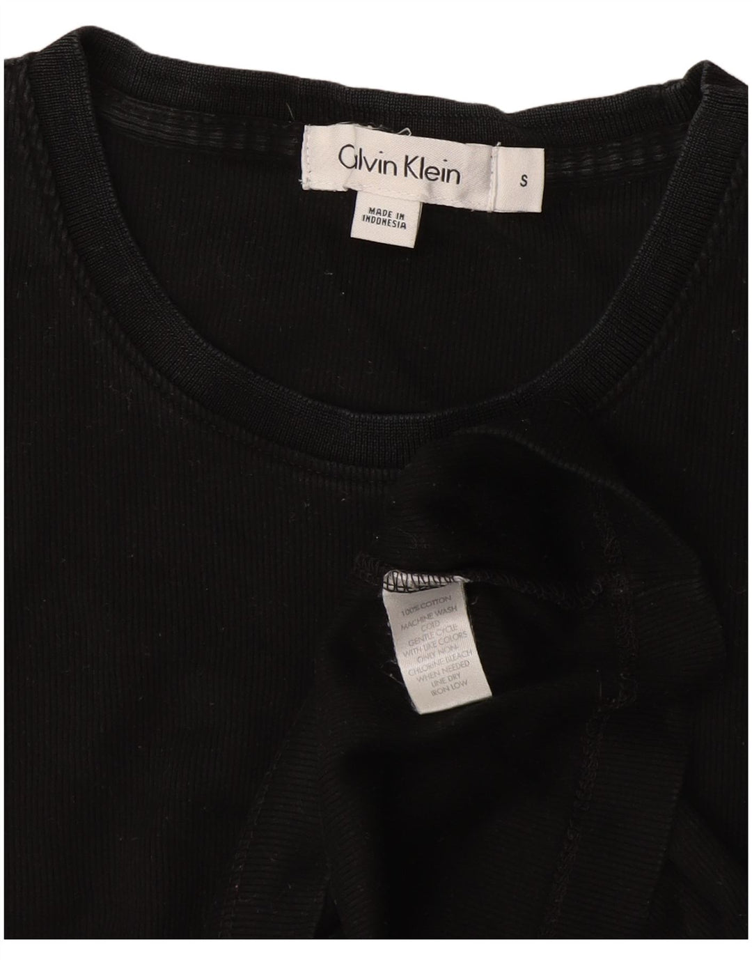 Tricou Calvin Klein pentru bărbați Top mic bumbac negru