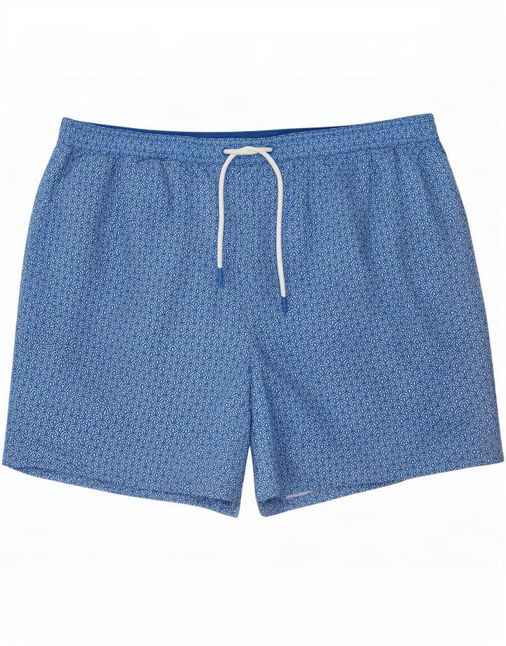 Pantaloni scurți de înot pentru bărbați Marks & Spencer 2XL, albastru, poliester floral
