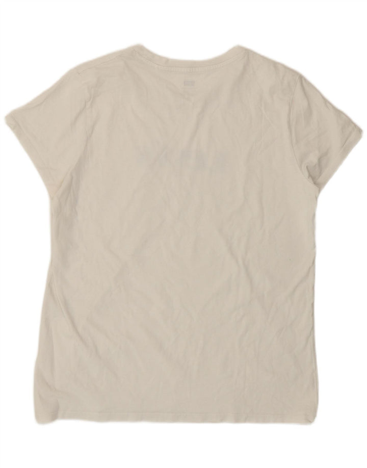 Tricou grafic Levi's pentru femei Top UK 16 Large White