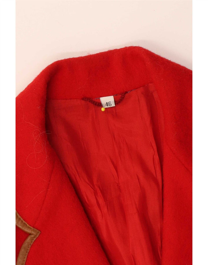 Jachetă vintage pentru femei cu 2 nasturi IT 46 roșu mare