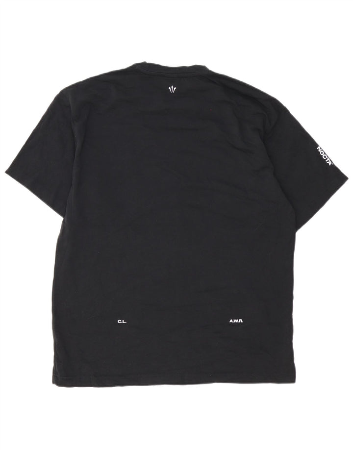 Tricou grafic Nike pentru bărbați Top mare din bumbac negru