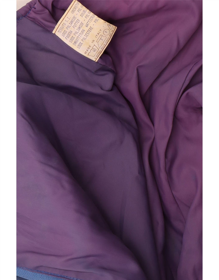 Pantaloni de schi salopete vintage pentru bărbați IT 50 mare, albastru, poliamidă